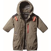 BURTLE 半袖ブルゾン4XLサイズ　ネイビーAC2066 AIRCRAFT BURTLE バートル AIRCRAFT AC2036 半袖ブルゾン （ M - XXL